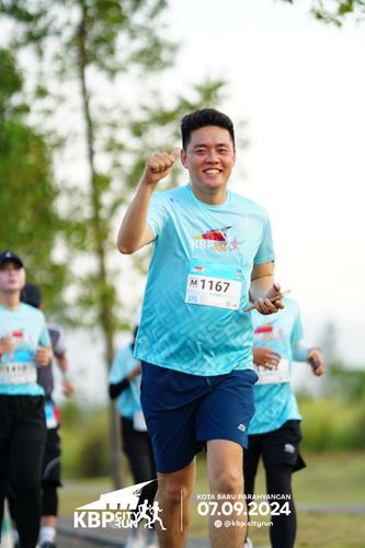 Race photo from KBP City Run 2024