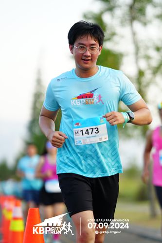 Race photo from KBP City Run 2024