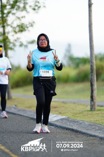 Race photo from KBP City Run 2024