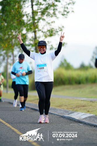Race photo from KBP City Run 2024