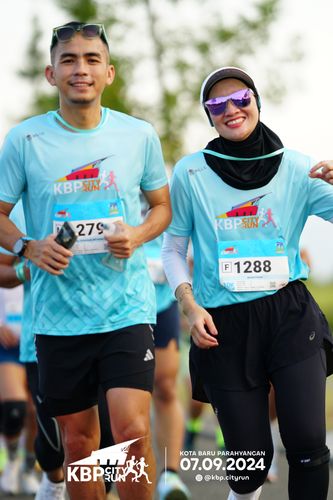 Race photo from KBP City Run 2024