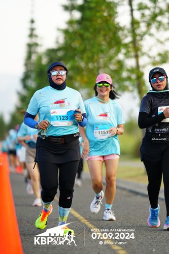 Race photo from KBP City Run 2024