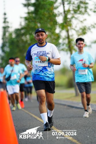 Race photo from KBP City Run 2024