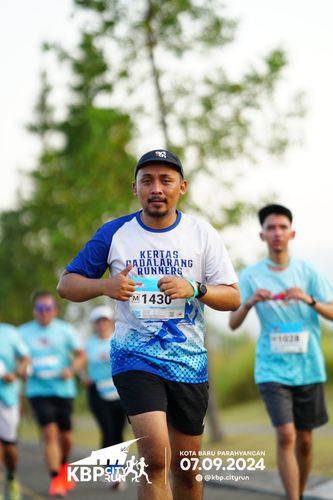 Race photo from KBP City Run 2024