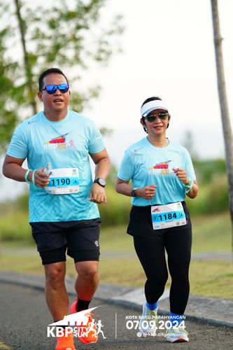Race photo from KBP City Run 2024