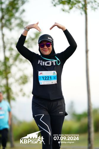 Race photo from KBP City Run 2024