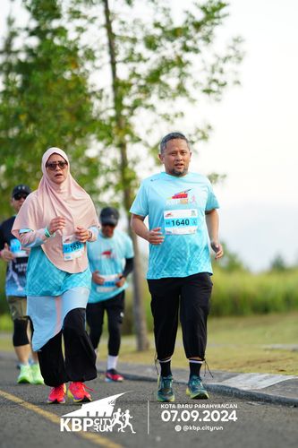 Race photo from KBP City Run 2024
