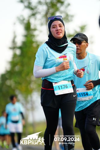 Race photo from KBP City Run 2024