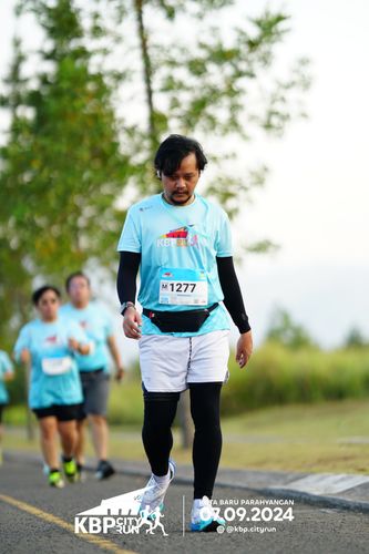 Race photo from KBP City Run 2024