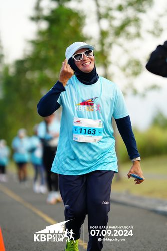 Race photo from KBP City Run 2024