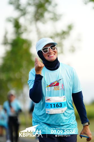 Race photo from KBP City Run 2024