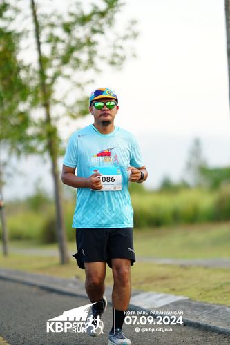 Race photo from KBP City Run 2024