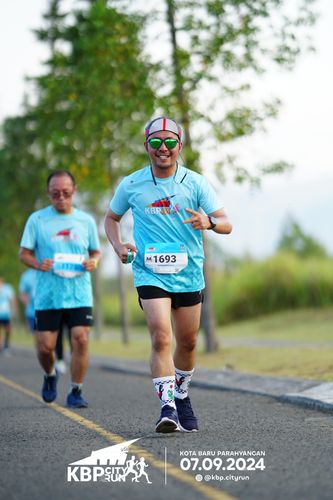 Race photo from KBP City Run 2024