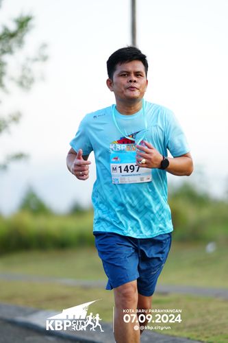 Race photo from KBP City Run 2024