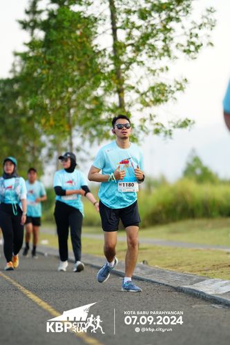 Race photo from KBP City Run 2024