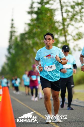 Race photo from KBP City Run 2024