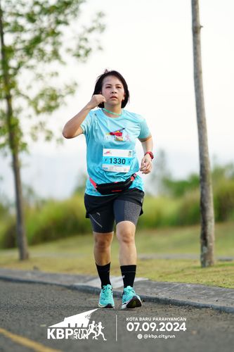 Race photo from KBP City Run 2024