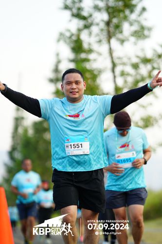 Race photo from KBP City Run 2024