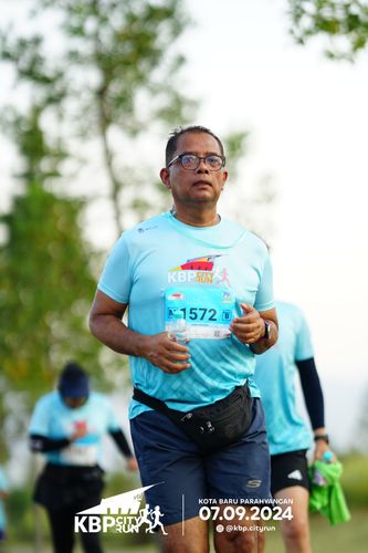 Race photo from KBP City Run 2024