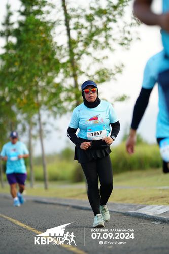 Race photo from KBP City Run 2024