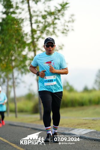 Race photo from KBP City Run 2024