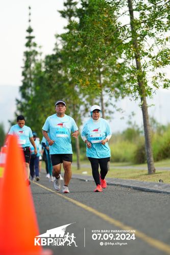 Race photo from KBP City Run 2024