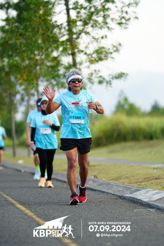Race photo from KBP City Run 2024