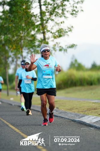Race photo from KBP City Run 2024