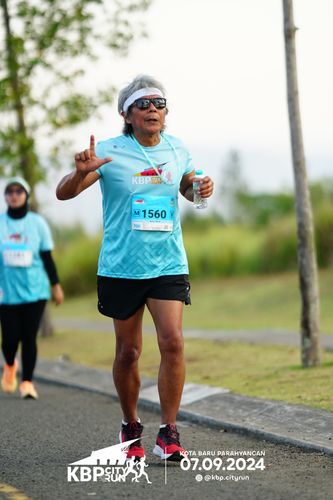 Race photo from KBP City Run 2024