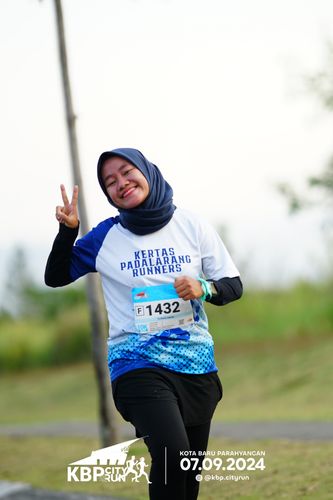 Race photo from KBP City Run 2024