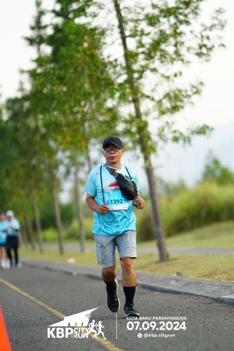 Race photo from KBP City Run 2024