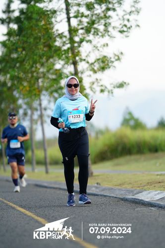 Race photo from KBP City Run 2024
