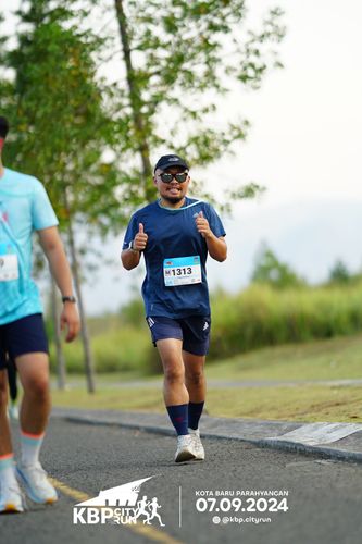 Race photo from KBP City Run 2024