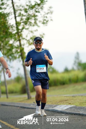 Race photo from KBP City Run 2024
