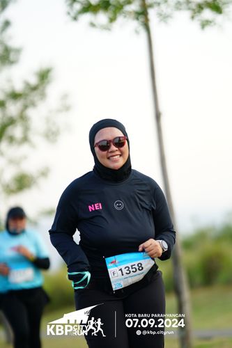 Race photo from KBP City Run 2024