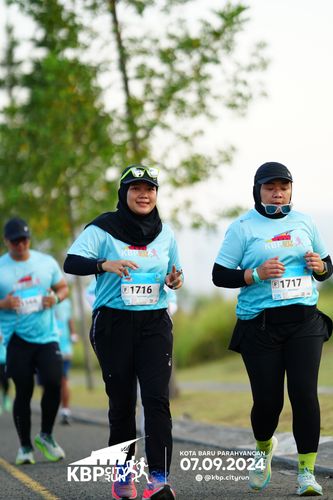 Race photo from KBP City Run 2024