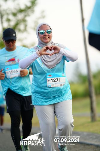 Race photo from KBP City Run 2024