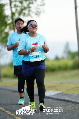 Race photo from KBP City Run 2024