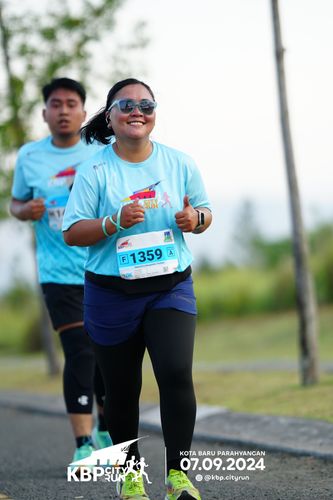 Race photo from KBP City Run 2024
