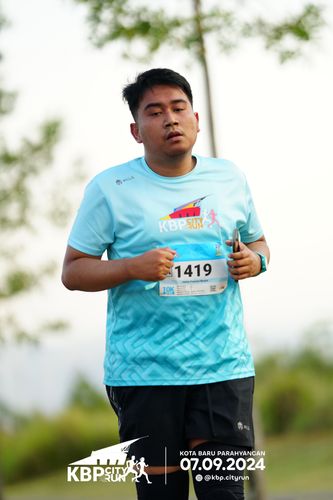 Race photo from KBP City Run 2024