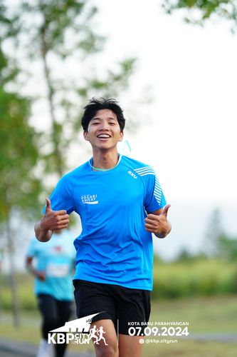 Race photo from KBP City Run 2024