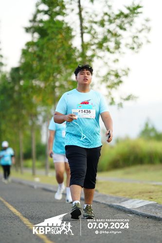 Race photo from KBP City Run 2024