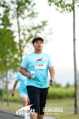 Race photo from KBP City Run 2024
