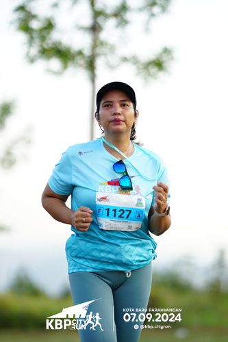 Race photo from KBP City Run 2024