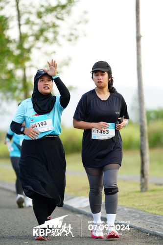Race photo from KBP City Run 2024