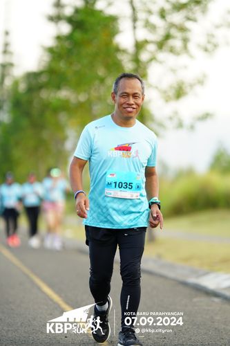 Race photo from KBP City Run 2024