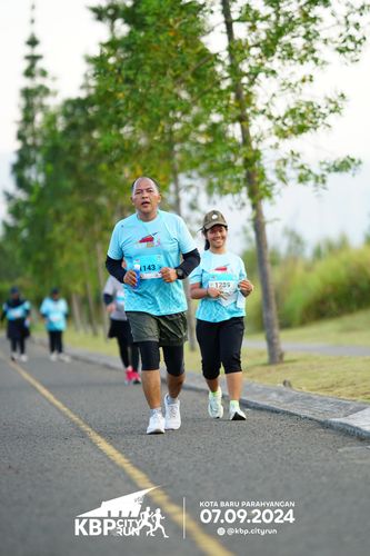 Race photo from KBP City Run 2024