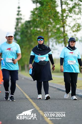 Race photo from KBP City Run 2024