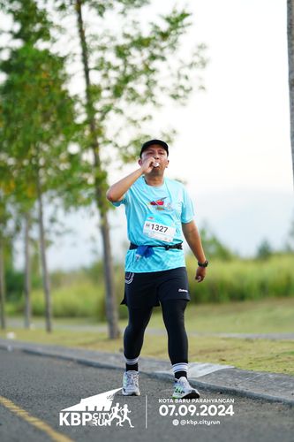 Race photo from KBP City Run 2024
