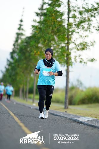 Race photo from KBP City Run 2024